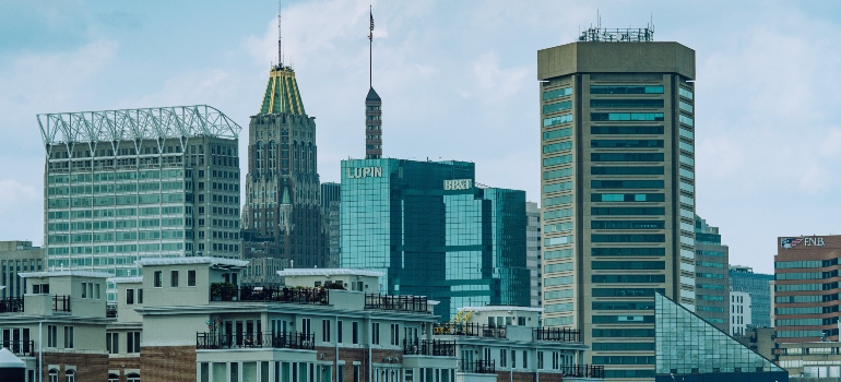 Baltimore downtown