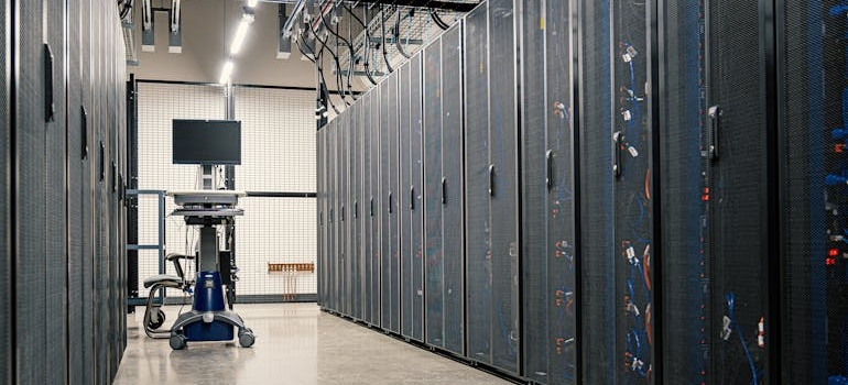 a data center 