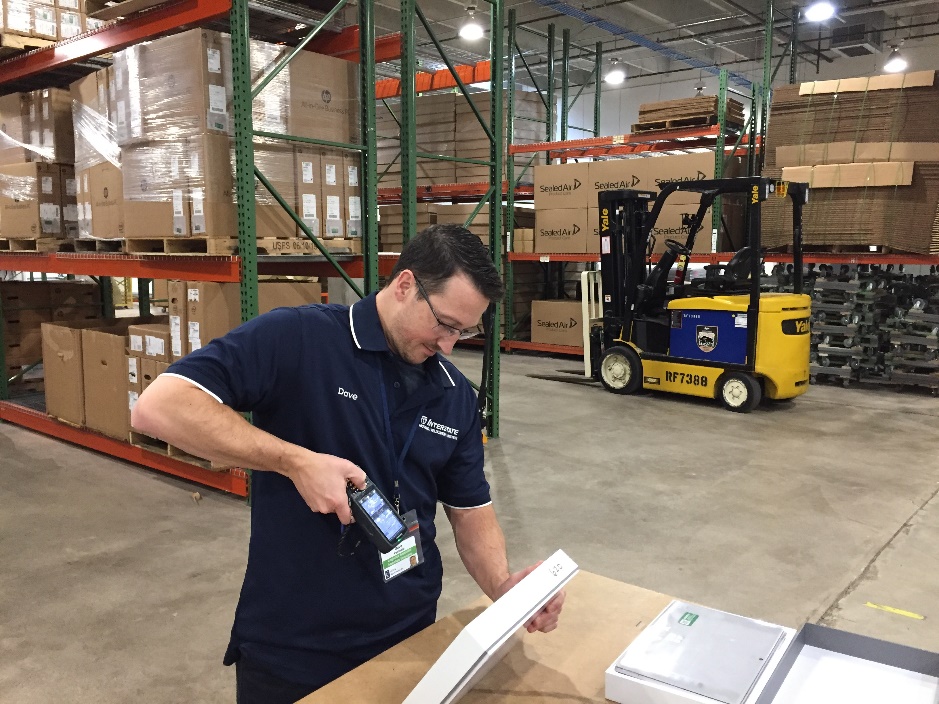 Warehouse asset management services